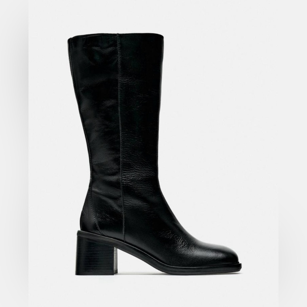 Leather Boots Zara Limited Edition